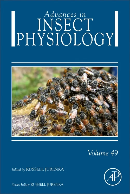 Coperta cărții "Advances in Insect Physiology" de autor necunoscut