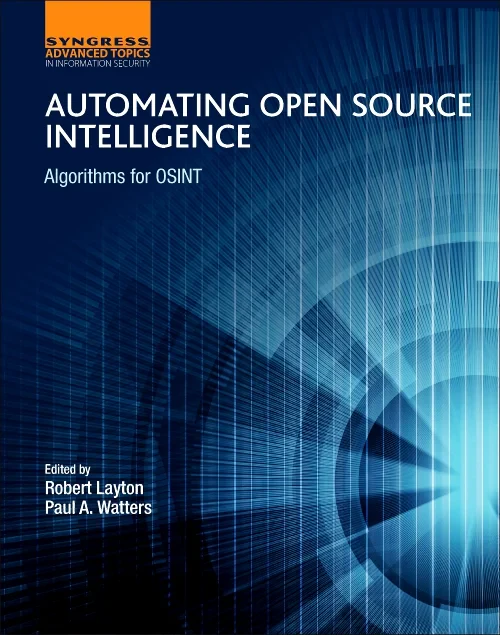 Coperta cărții "Automating Open Source Intelligence" de autor necunoscut