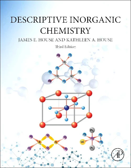 Coperta cărții "Descriptive Inorganic Chemistry" de autor necunoscut