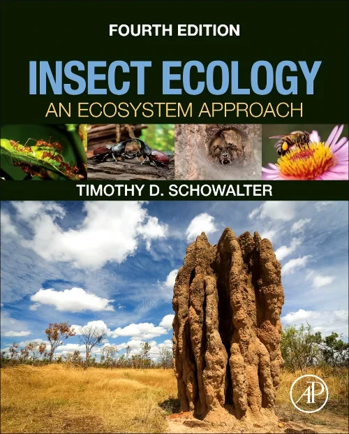 Coperta cărții "Insect Ecology" de autor necunoscut