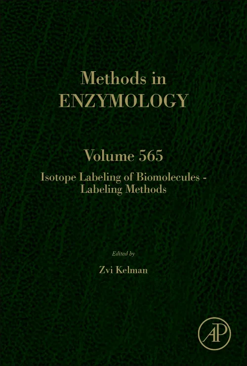 Coperta cărții "Isotope Labeling of Biomolecules – Labeling Methods" de autor necunoscut