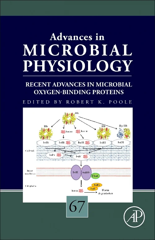 Coperta cărții "Recent Advances in Microbial Oxygen-Binding Proteins" de autor necunoscut