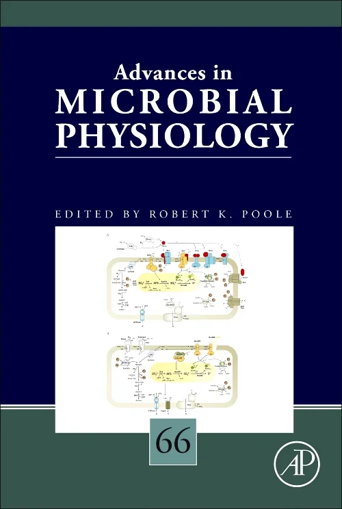 Coperta cărții "Advances in Microbial Physiology" de autor necunoscut