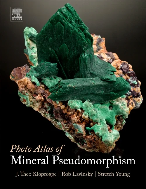 Coperta cărții "Photo Atlas of Mineral Pseudomorphism" de autor necunoscut
