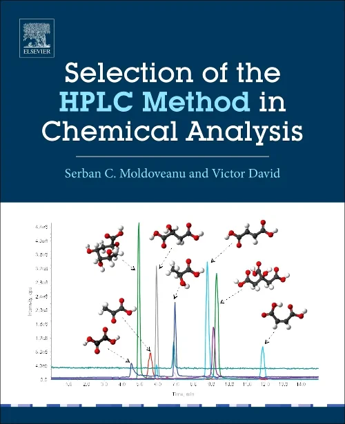 Coperta cărții "Selection of the HPLC Method in Chemical Analysis" de autor necunoscut