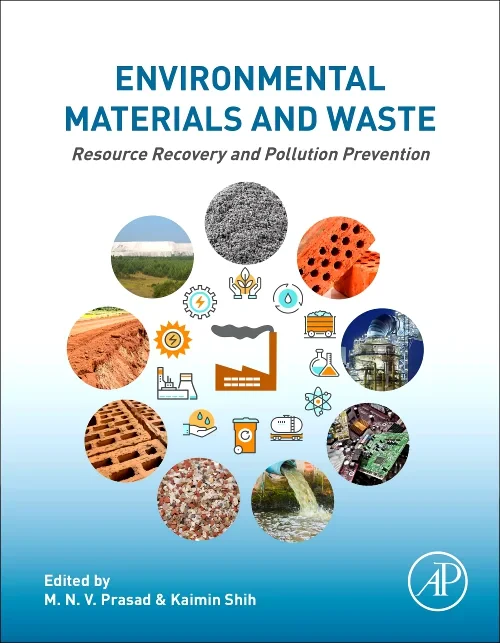 Coperta cărții "Environmental Materials and Waste" de autor necunoscut