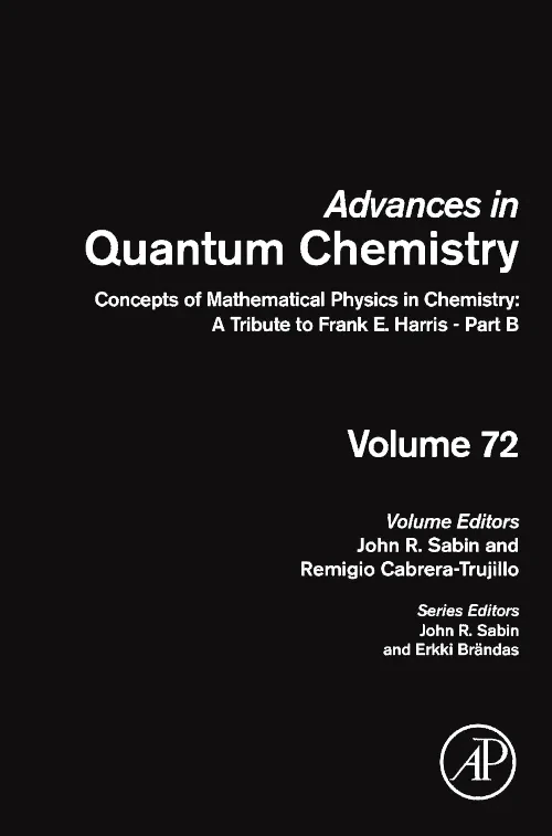 Coperta cărții "Concepts of Mathematical Physics in Chemistry: A Tribute to Frank E. Harris - Part B" de autor necunoscut