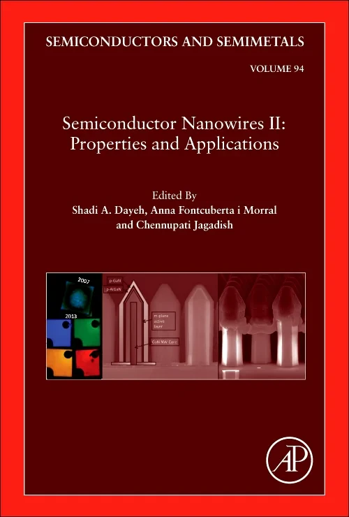 Coperta cărții "Semiconductor Nanowires II: Properties and Applications" de autor necunoscut