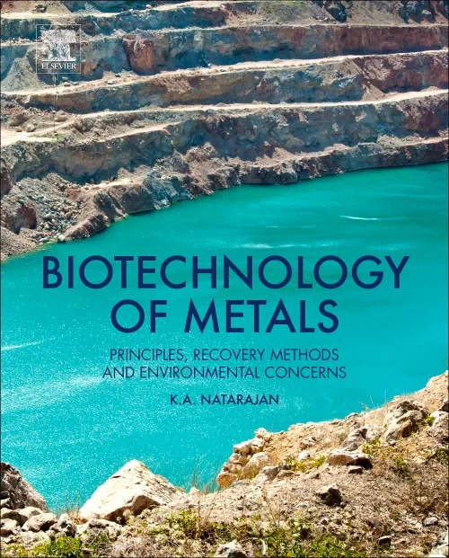Coperta cărții "Biotechnology of Metals" de autor necunoscut