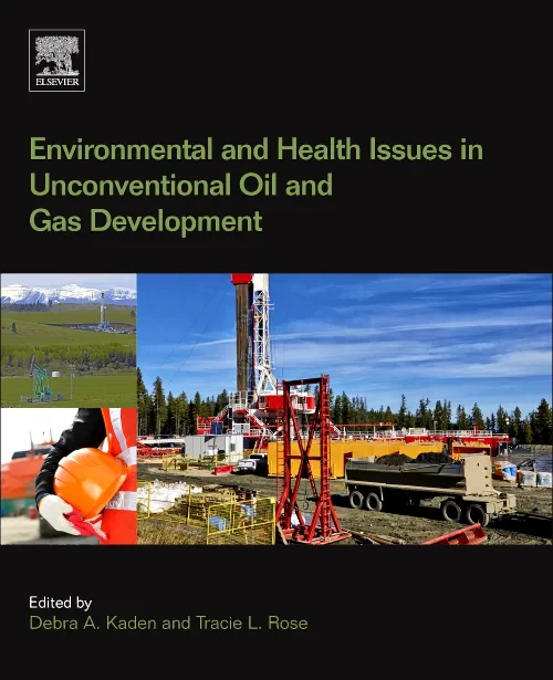 Coperta cărții "Environmental and Health Issues in Unconventional Oil and Gas Development" de autor necunoscut