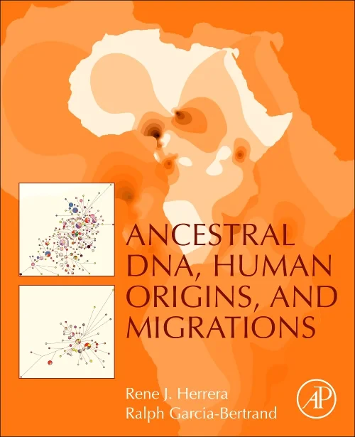 Coperta cărții "Ancestral DNA, Human Origins, and Migrations" de autor necunoscut