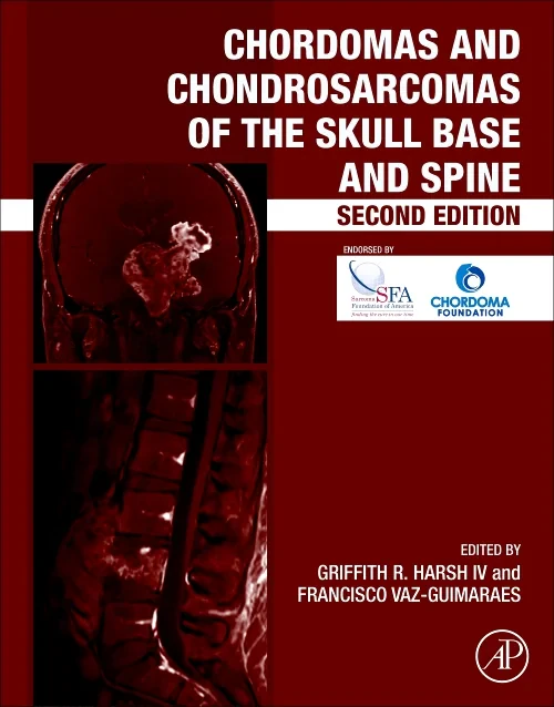 Coperta cărții "Chordomas and Chondrosarcomas of the Skull Base and Spine" de autor necunoscut
