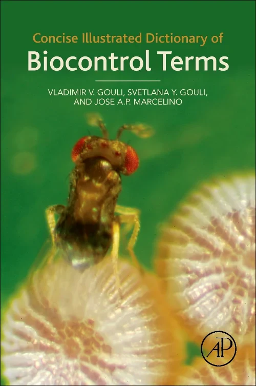 Coperta cărții "Concise Illustrated Dictionary of Biocontrol Terms" de autor necunoscut