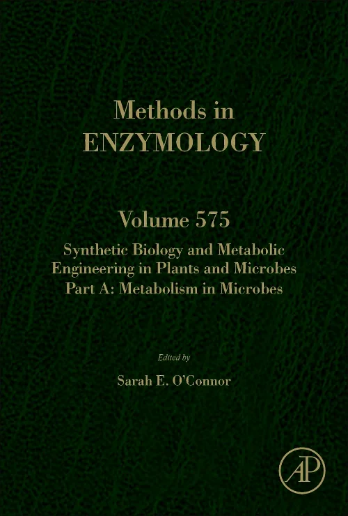 Coperta cărții "Synthetic Biology and Metabolic Engineering in Plants and Microbes Part A: Metabolism in Microbes" de autor necunoscut