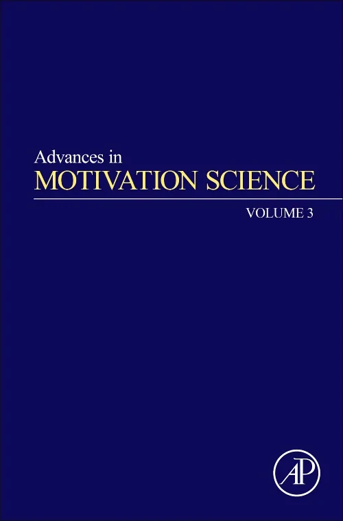 Coperta cărții "Advances in Motivation Science" de autor necunoscut