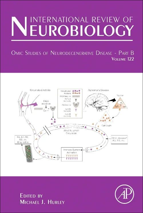 Coperta cărții "Omic Studies of Neurodegenerative Disease - Part B" de autor necunoscut