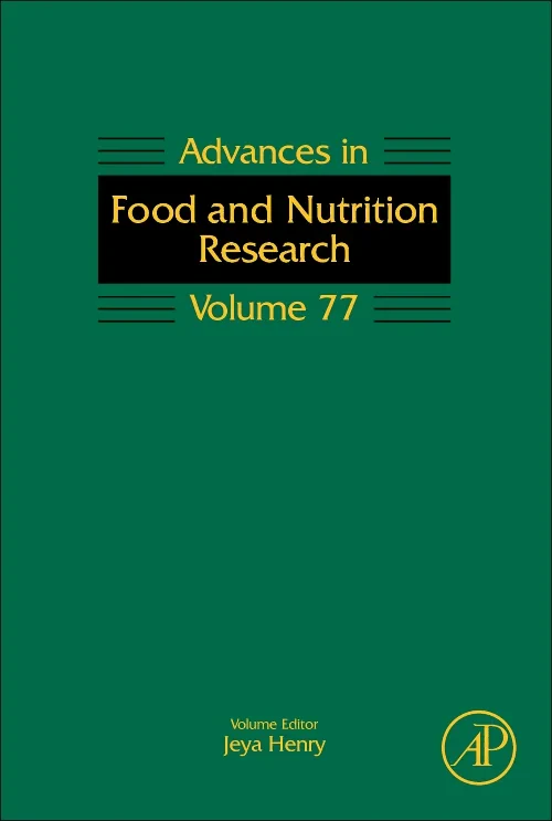 Coperta cărții "Advances in Food and Nutrition Research" de autor necunoscut
