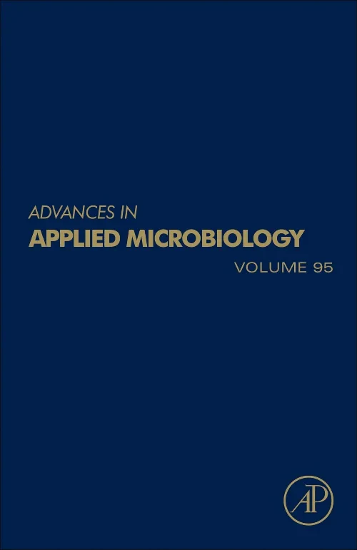 Coperta cărții "Advances in Applied Microbiology" de autor necunoscut