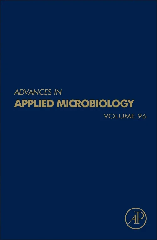 Coperta cărții "Advances in Applied Microbiology" de autor necunoscut