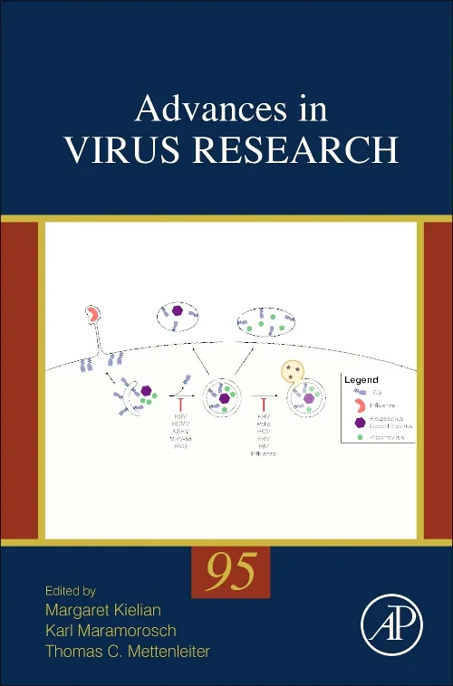 Coperta cărții "Advances in Virus Research" de autor necunoscut