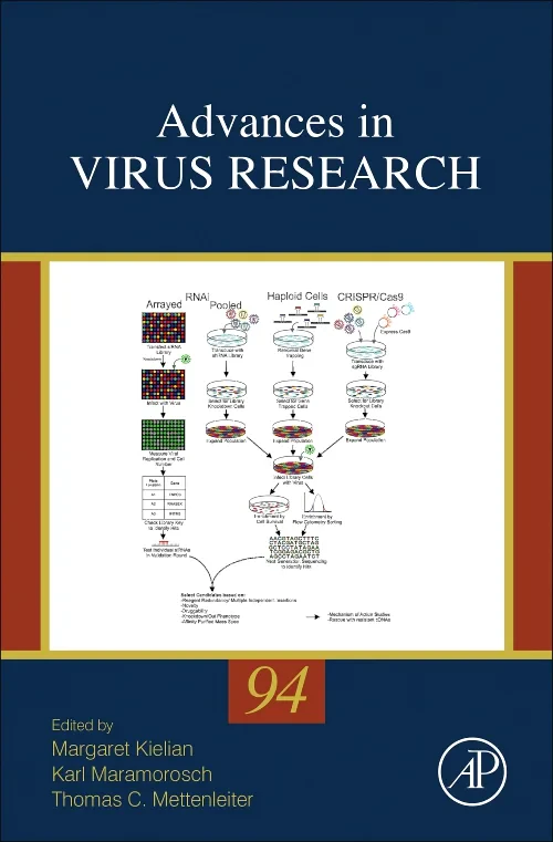 Coperta cărții "Advances in Virus Research" de autor necunoscut