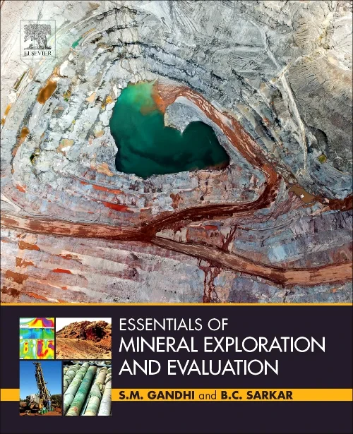 Coperta cărții "Essentials of Mineral Exploration and Evaluation" de autor necunoscut