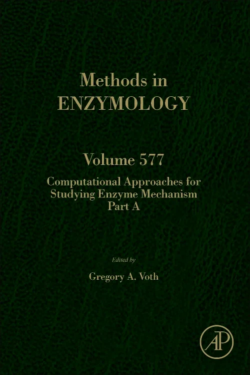 Coperta cărții "Computational Approaches for Studying Enzyme Mechanism Part A" de autor necunoscut