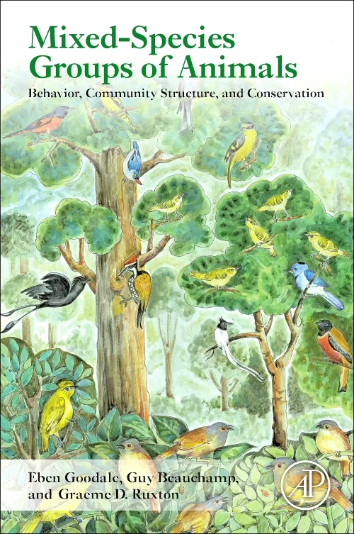 Coperta cărții "Mixed-Species Groups of Animals" de autor necunoscut