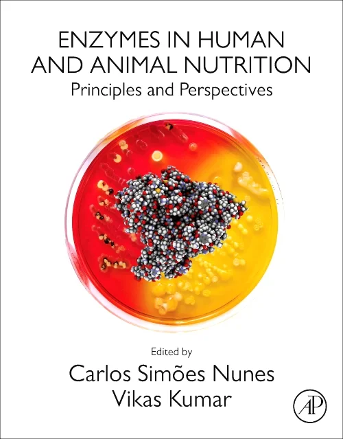 Coperta cărții "Enzymes in Human and Animal Nutrition" de autor necunoscut