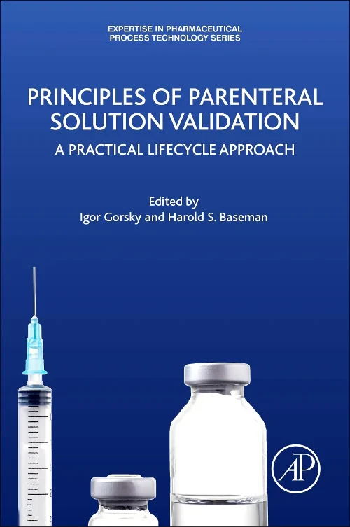 Coperta cărții "Principles of Parenteral Solution Validation" de autor necunoscut