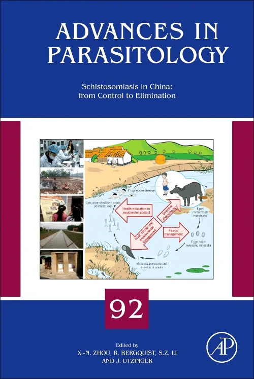 Coperta cărții "Schistosomiasis in The People’s Republic of China: from Control to Elimination" de autor necunoscut