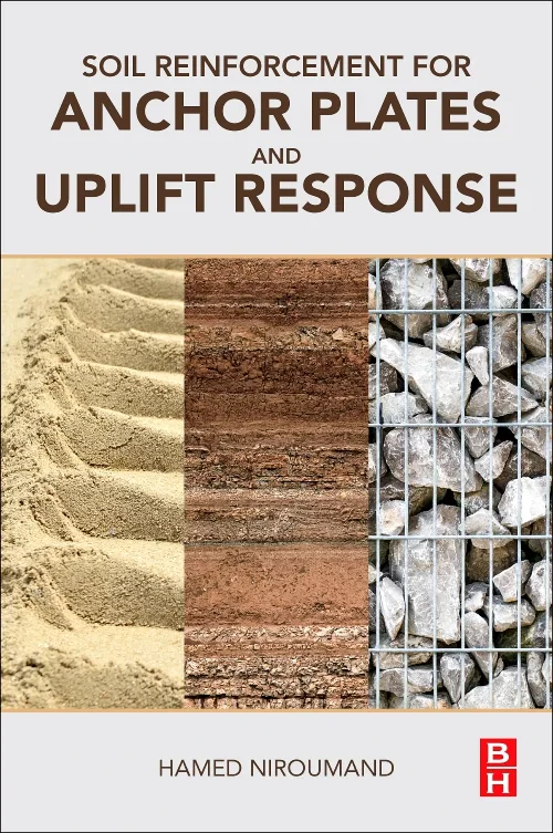 Coperta cărții "Soil Reinforcement for Anchor Plates and Uplift Response" de autor necunoscut