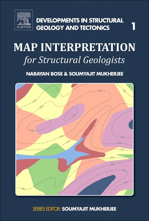 Coperta cărții "Map Interpretation for Structural Geologists" de autor necunoscut
