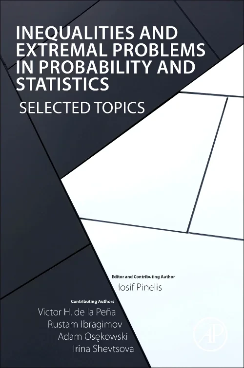 Coperta cărții "Inequalities and Extremal Problems in Probability and Statistics" de autor necunoscut