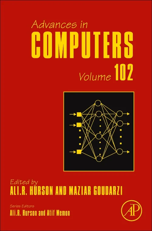 Coperta cărții "Advances in Computers" de autor necunoscut