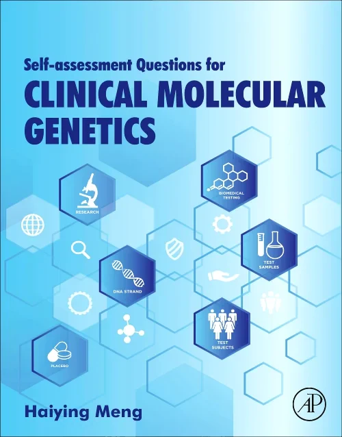 Coperta cărții "Self-assessment Questions for Clinical Molecular Genetics" de autor necunoscut