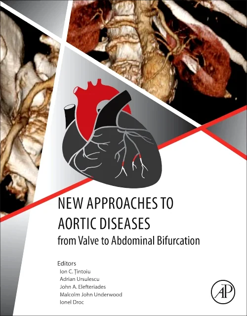 Coperta cărții "New Approaches to Aortic Diseases from Valve to Abdominal Bifurcation" de autor necunoscut