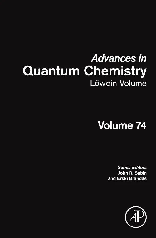 Coperta cărții "Advances in Quantum Chemistry: Lowdin Volume" de autor necunoscut