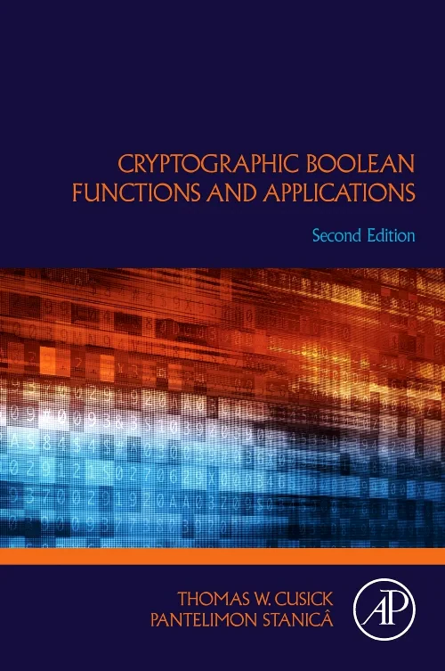 Coperta cărții "Cryptographic Boolean Functions and Applications" de autor necunoscut