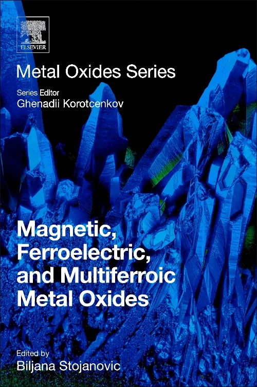 Coperta cărții "Magnetic, Ferroelectric, and Multiferroic Metal Oxides" de autor necunoscut