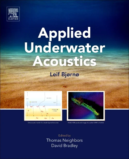 Coperta cărții "Applied Underwater Acoustics" de autor necunoscut