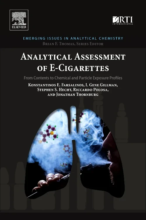 Coperta cărții "Analytical Assessment of e-Cigarettes" de autor necunoscut