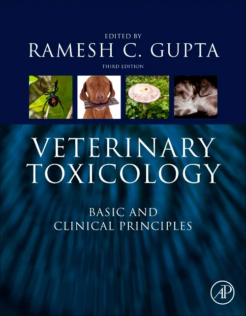 Coperta cărții "Veterinary Toxicology" de autor necunoscut