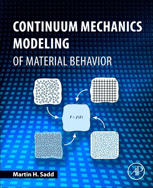 Coperta cărții "Continuum Mechanics Modeling of Material Behavior" de autor necunoscut