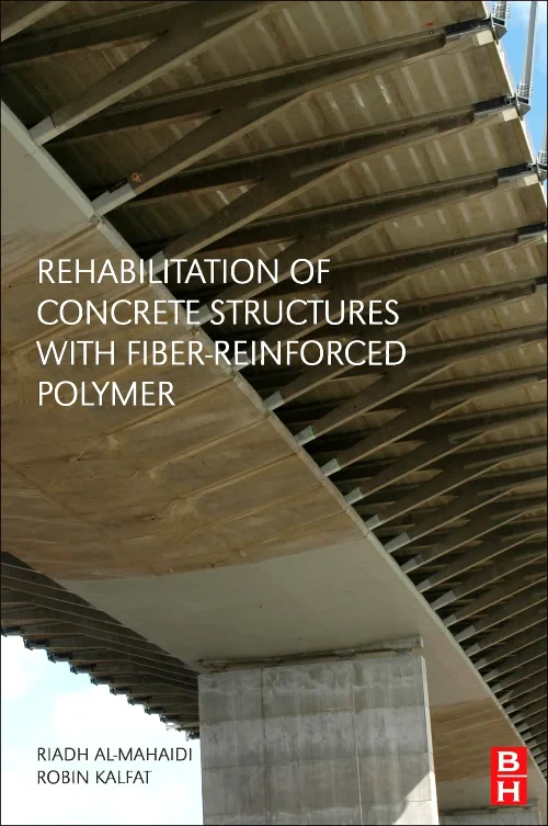 Coperta cărții "Rehabilitation of Concrete Structures with Fiber-Reinforced Polymer" de autor necunoscut