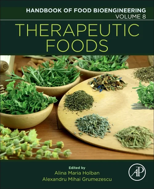 Coperta cărții "Therapeutic Foods" de autor necunoscut