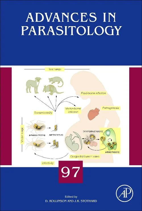 Coperta cărții "Advances in Parasitology" de autor necunoscut