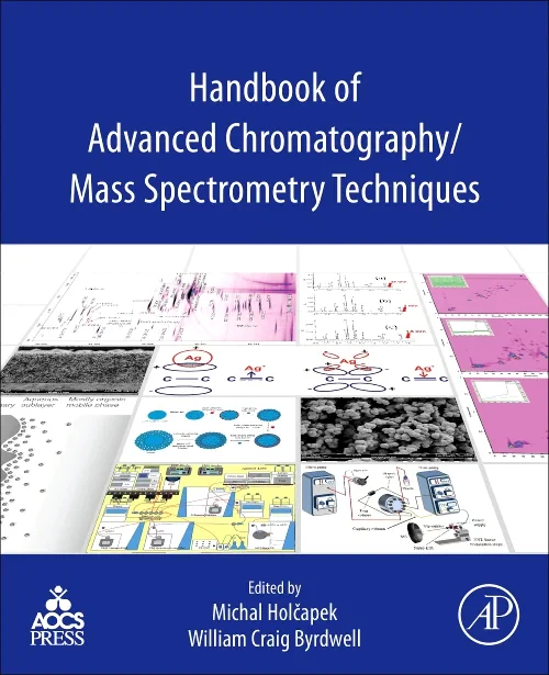 Coperta cărții "Handbook of Advanced Chromatography /Mass Spectrometry Techniques" de autor necunoscut