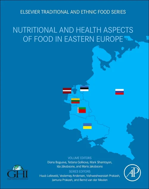 Coperta cărții "Nutritional and Health Aspects of Food in Eastern Europe" de autor necunoscut