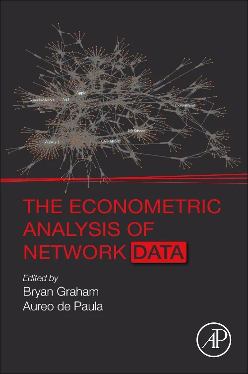 Coperta cărții "The Econometric Analysis of Network Data" de autor necunoscut